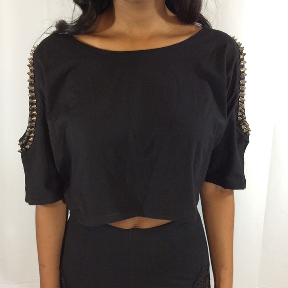 Studded crop top - Picture 3 of 6